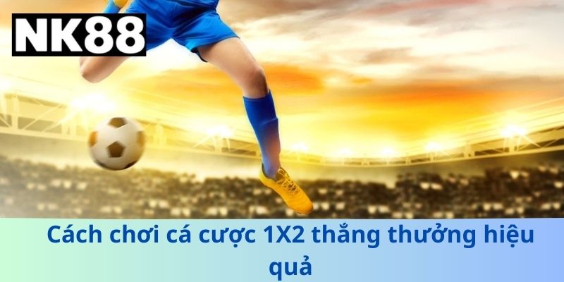 Cách chơi cá cược 1X2 thắng thưởng hiệu quả